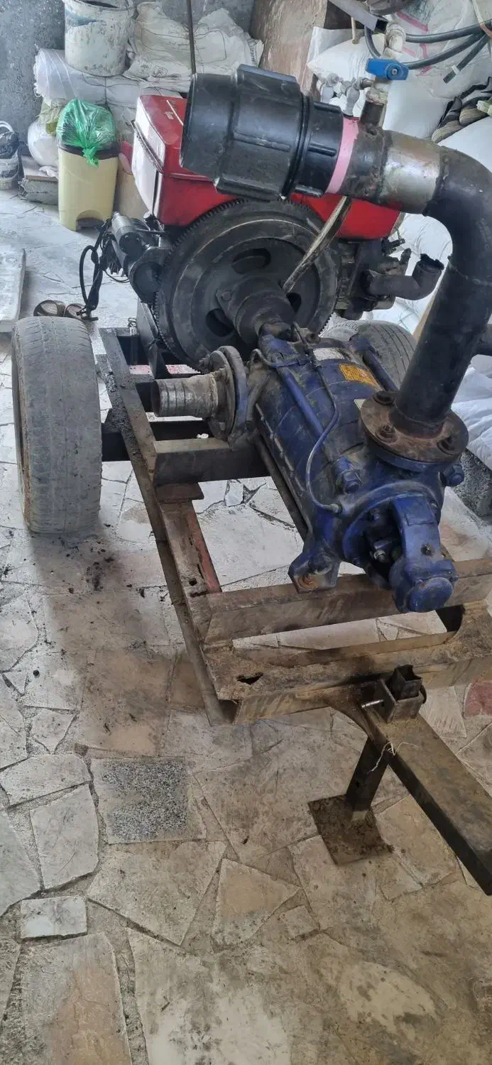 موتور آب ۳۰اسب جانفاباپمپ۶طبق سالم درحد|ماشینآلات صنعتی|سارال, |دیوار