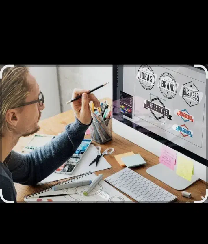 طراحی لوگو،کارت ویزیت،بروشور،پاور پوینت|خدمات رایانه‌ای و موبایل|اصفهان, نقش جهان|دیوار