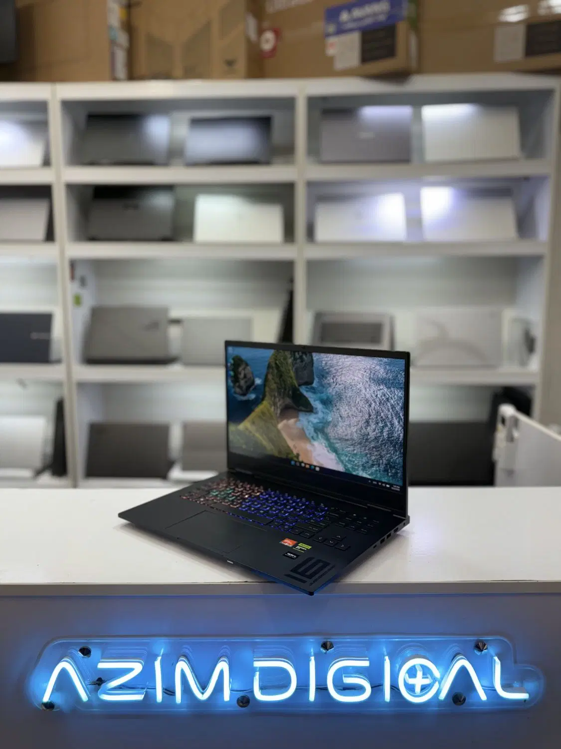 غول گیمینگ Hp Omen RTX 4060 NPU هوش مصنوعی|رایانه همراه|رشت, دیلمان|دیوار