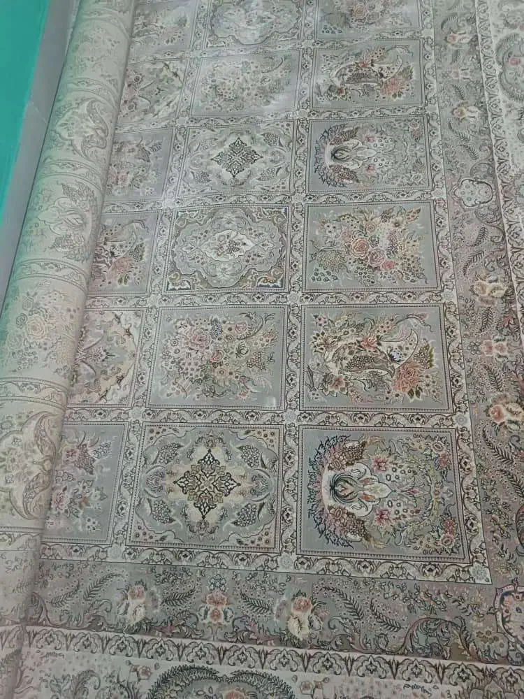 فرش طرح  خشتی ۹ متری|فرش|بانه, |دیوار