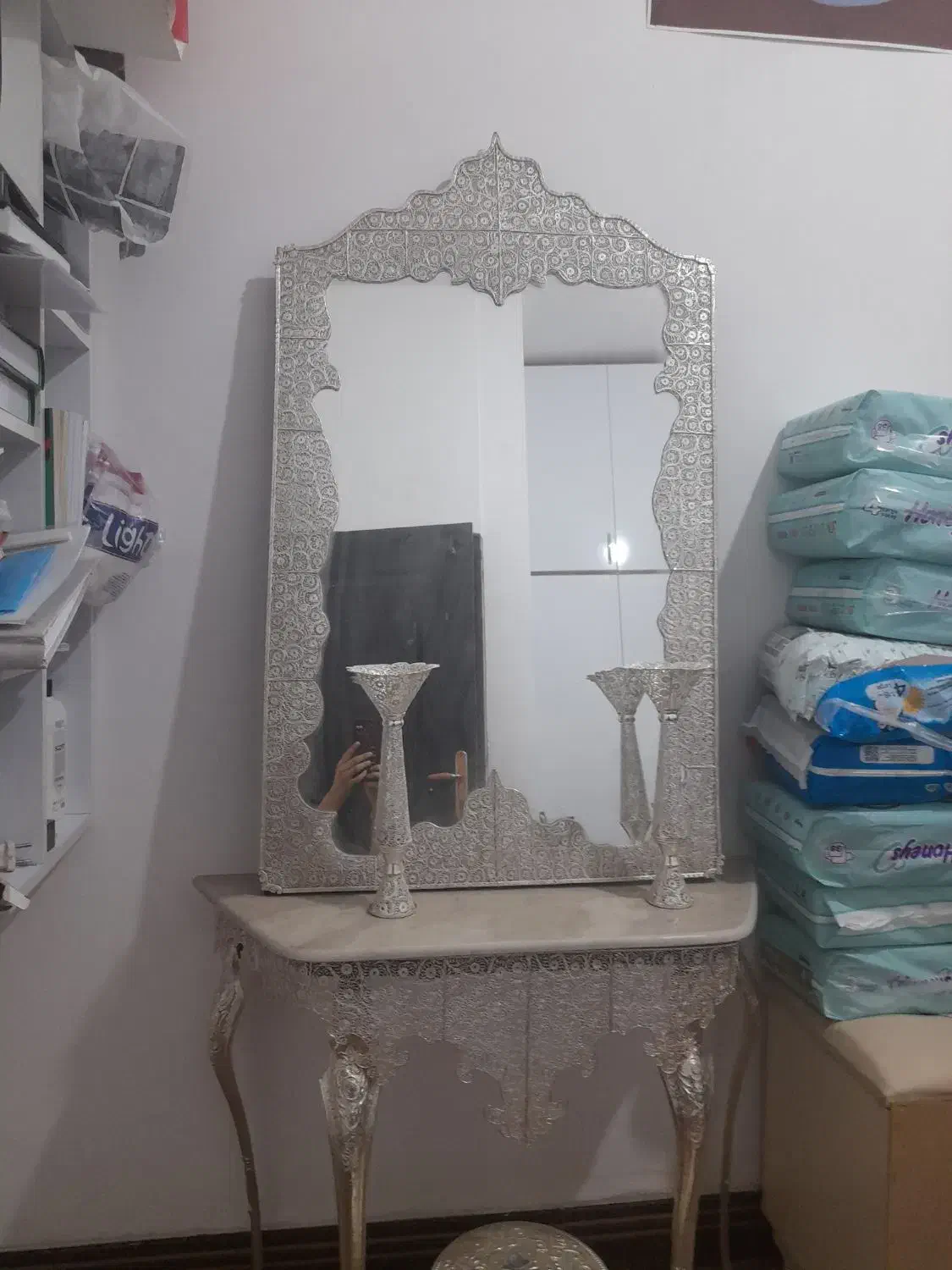 کنسول واینه|بوفه، ویترین، کنسول|کرمان, |دیوار