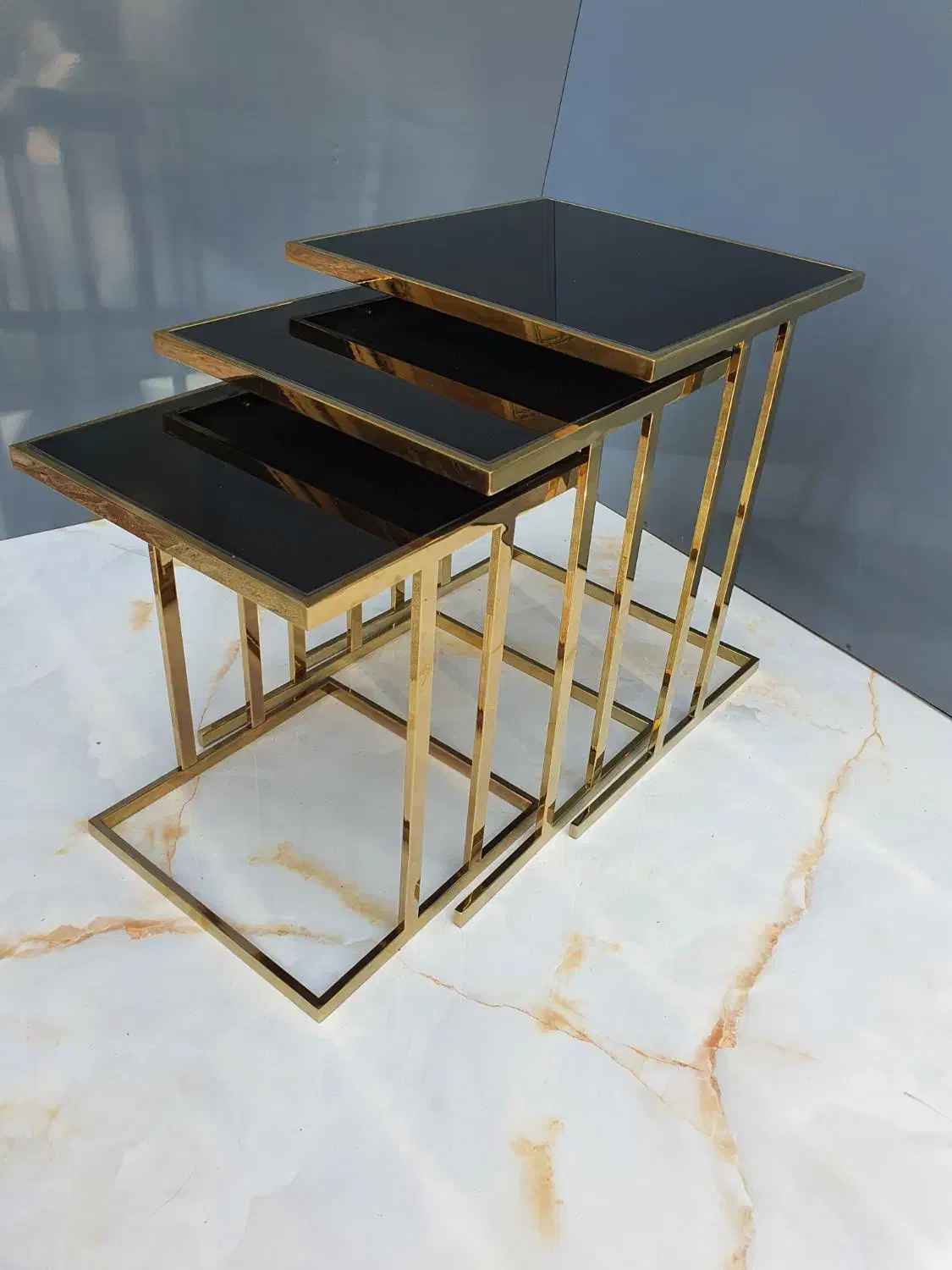 عسلی استیل|مبلمان خانگی و میز عسلی|کرج, مجتمع صنفی صنعتی|دیوار