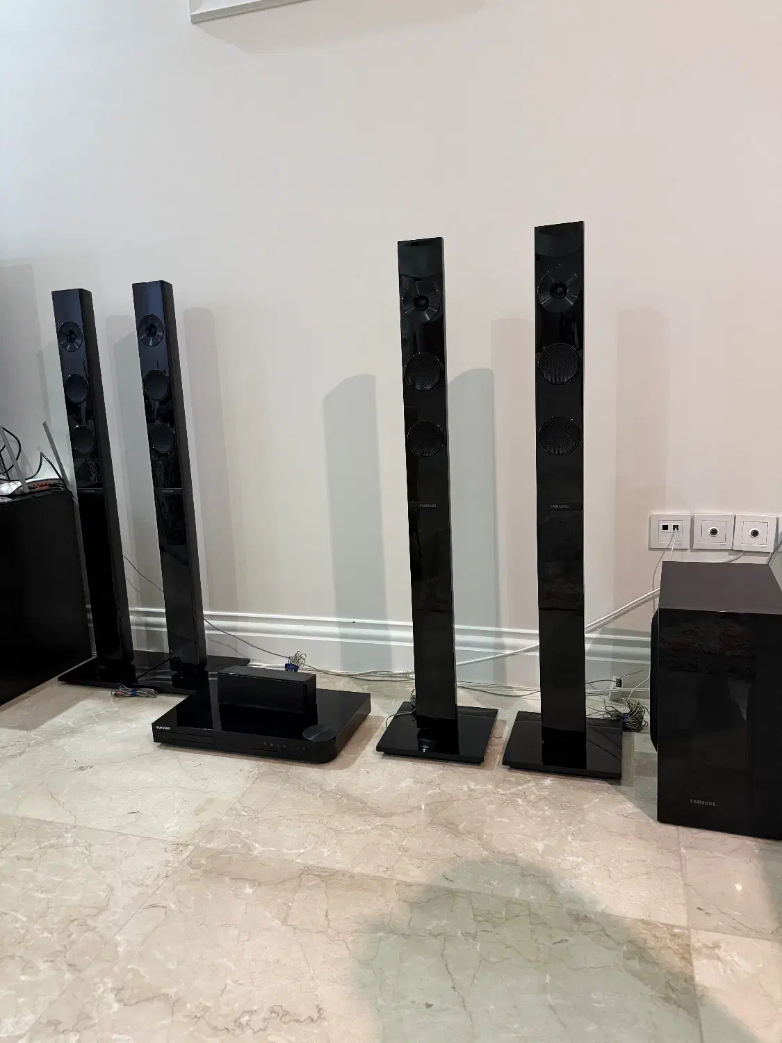 باند و توینر و بلو ری ۱۰۰۰ وات سامسونگ نو|سیستم صوتی خانگی|تهران, ایوانک|دیوار