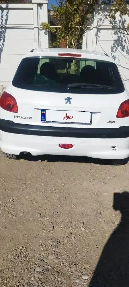 ماشین ۲۰۶ مدل ۹۷|خودرو سواری و وانت|ضیاء آباد, |دیوار