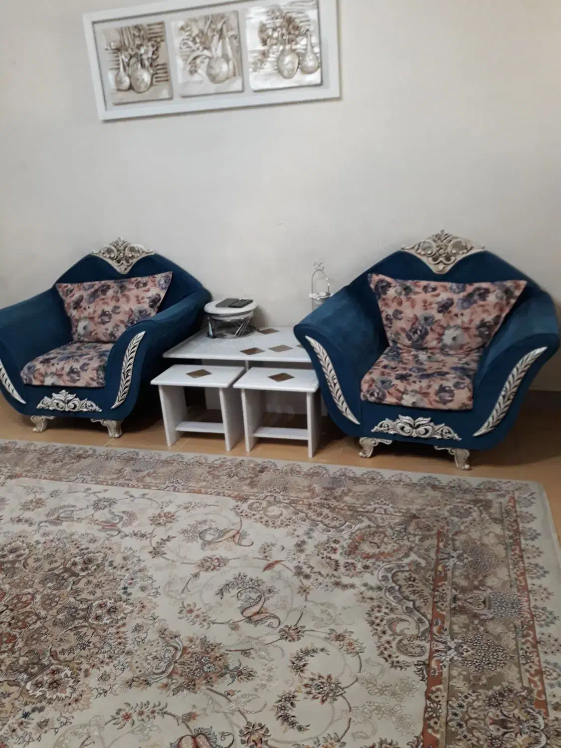 مبل هفت نفره،جلومبلی ،میزعسلی|مبلمان خانگی و میز عسلی|قدس, شهرقدس|دیوار