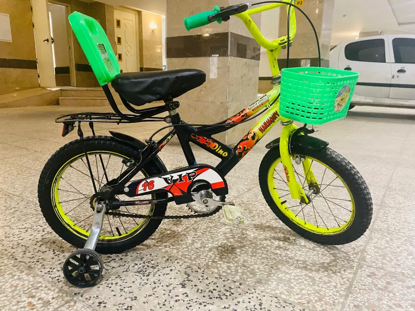 دوچرخه سایز ۱۶|دوچرخه، اسکیت، اسکوتر|طرقبه, |دیوار