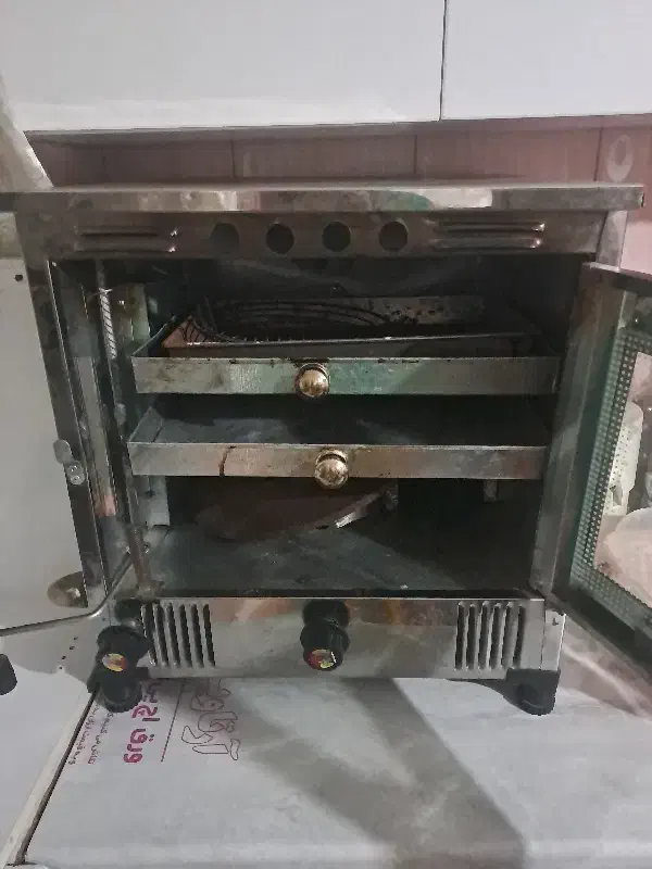 فر تنور سنتی تمام استیل گازی|اجاق گاز و لوازم برقی پخت‌وپز|شهریار, شهرک امیریه|دیوار