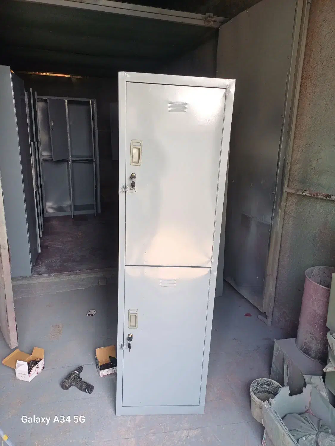 کمد فلزی ۲ درب|جاکفشی، کمد، دراور|تهران, شهرک شریعتی|دیوار