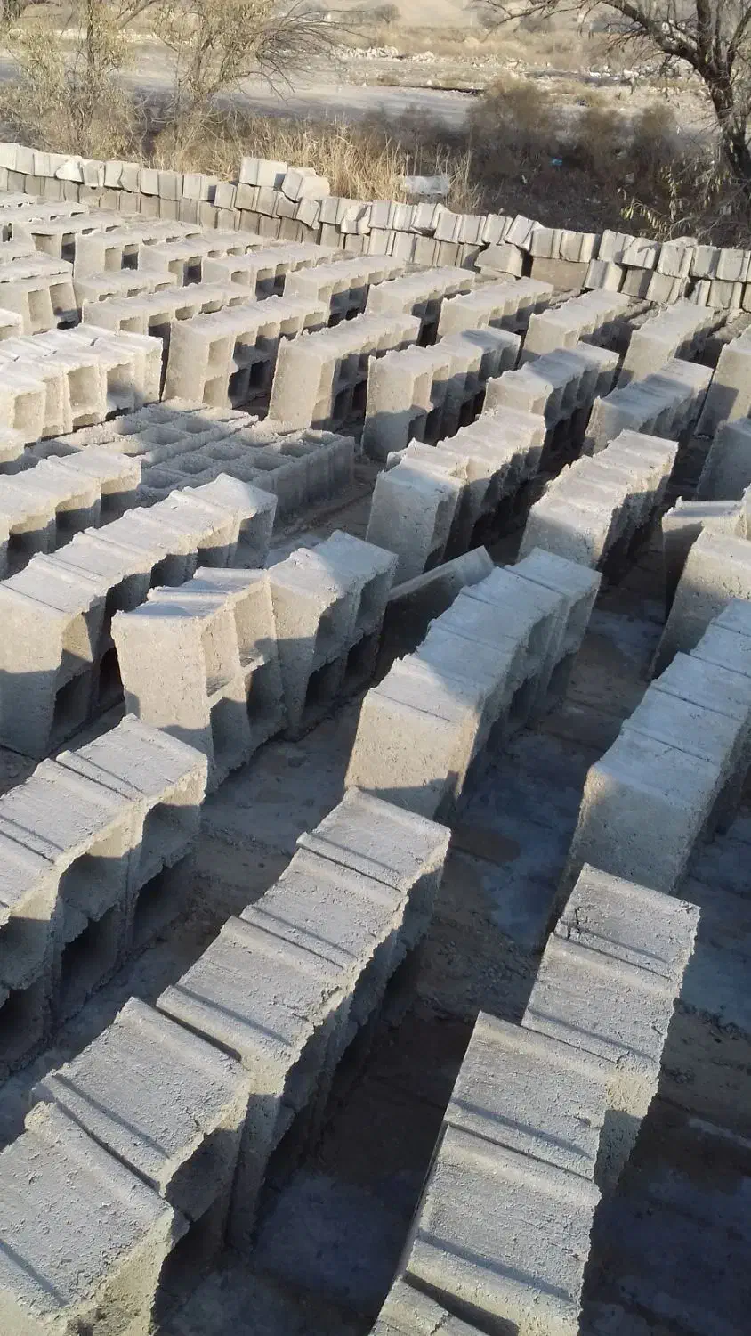 بلوک دیواری|مصالح و تجهیزات ساختمان|میانه, |دیوار