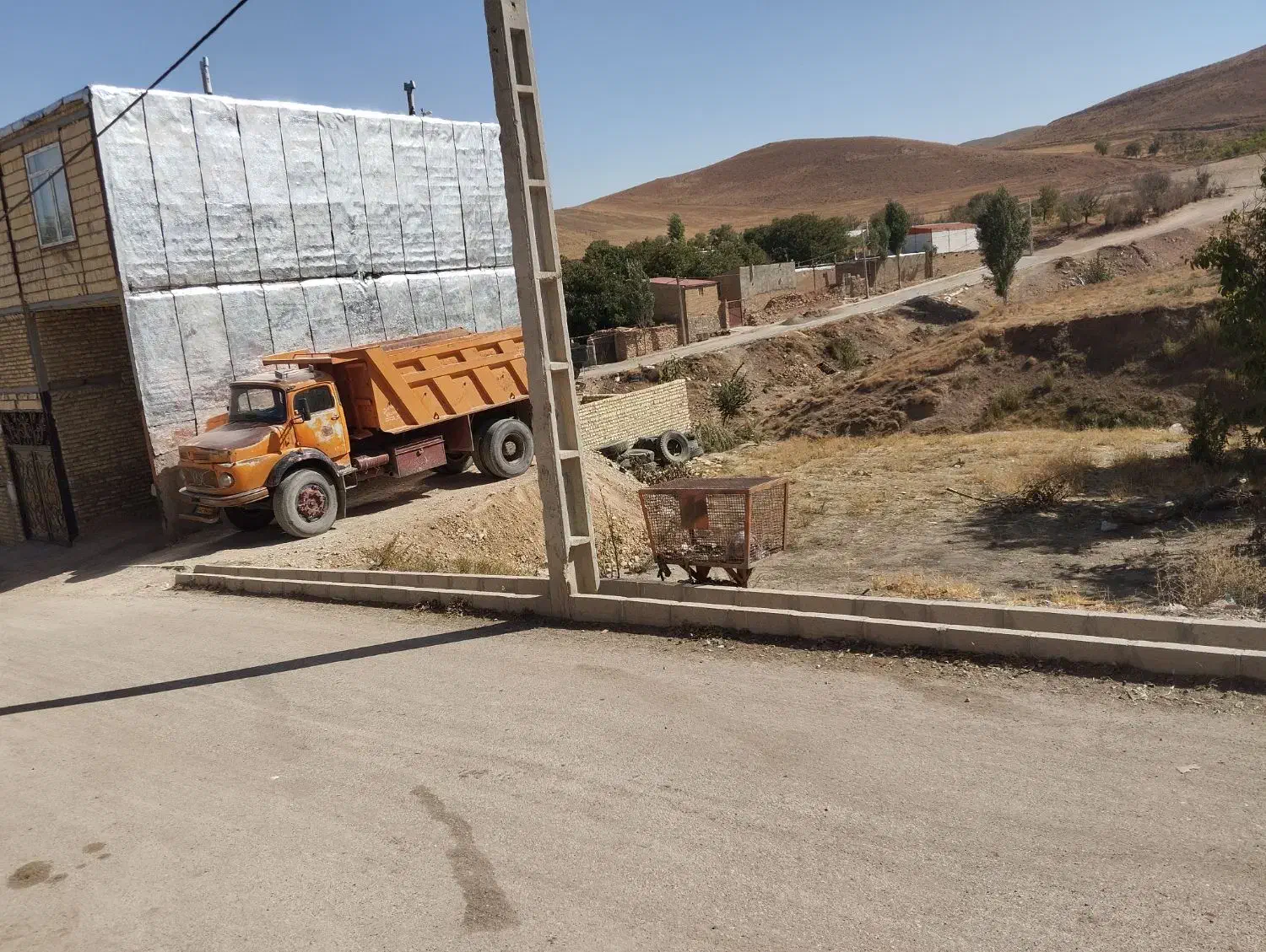 زمین مسکونی ب متراژ ششصد متر در روستای خوش آب هوا|فروش زمین و ملک کلنگی|ضیاء آباد, |دیوار