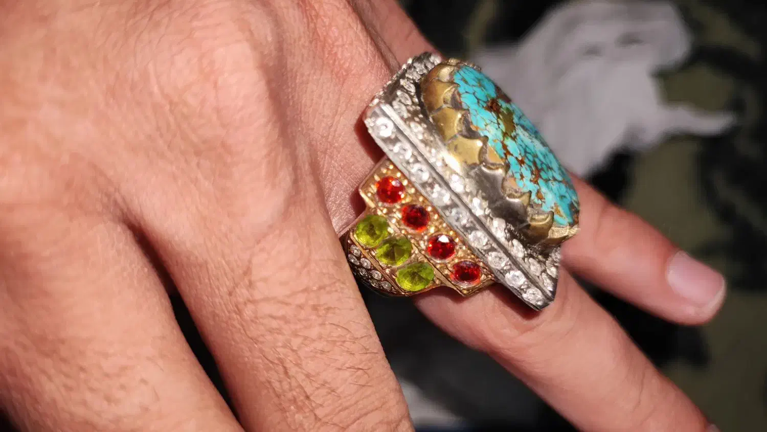 انگشتر کلکسیونی با سیمکارت هم معاوضه دارم|جواهرات|تهران, اسکندری|دیوار