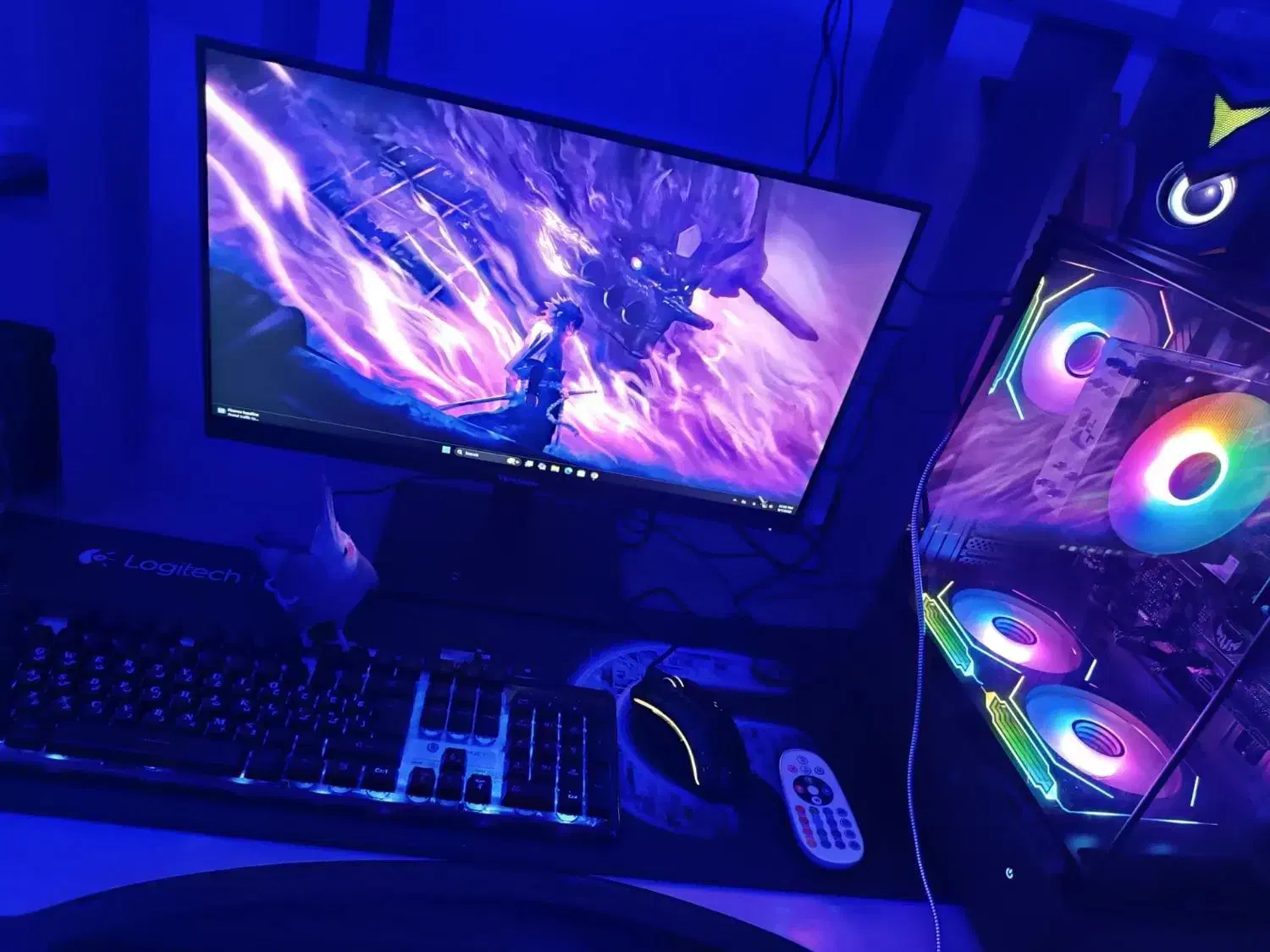 کیس گیمینگ اختصادی بدونه کارت گرافیک|رایانه رومیزی|رشت, پاره بیجار|دیوار