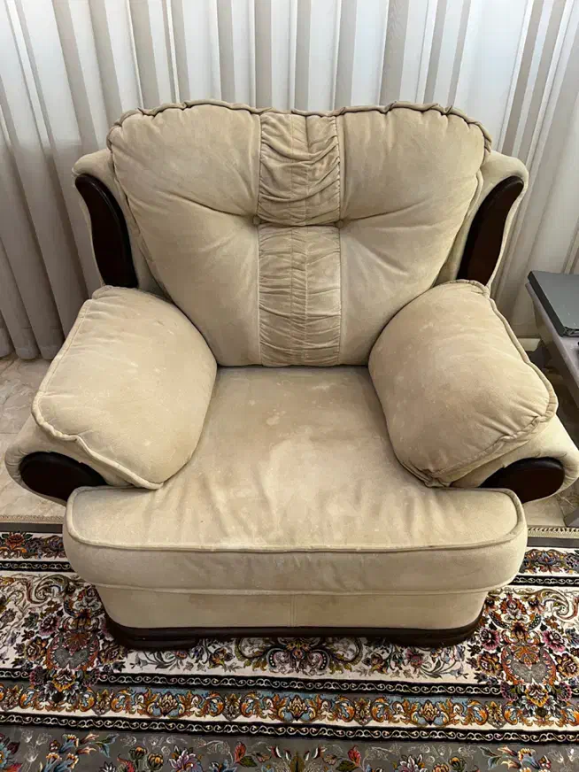 مبل ۷ نفره راحتی|مبلمان خانگی و میز عسلی|فردیس, شهرک راه آهن|دیوار