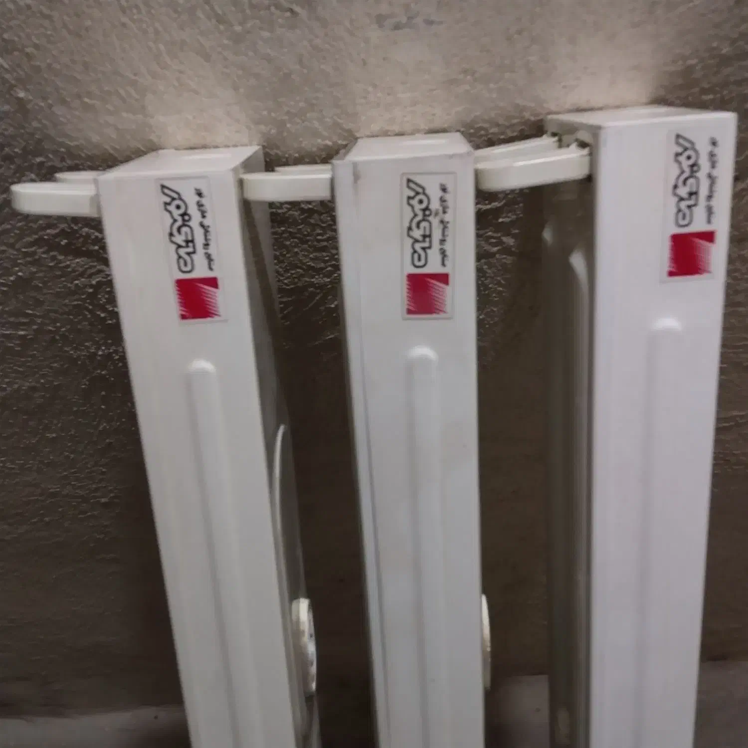 قاب مهتابی دوقلو مازی نور با لامپ|لامپ و چراغ|ملارد, |دیوار