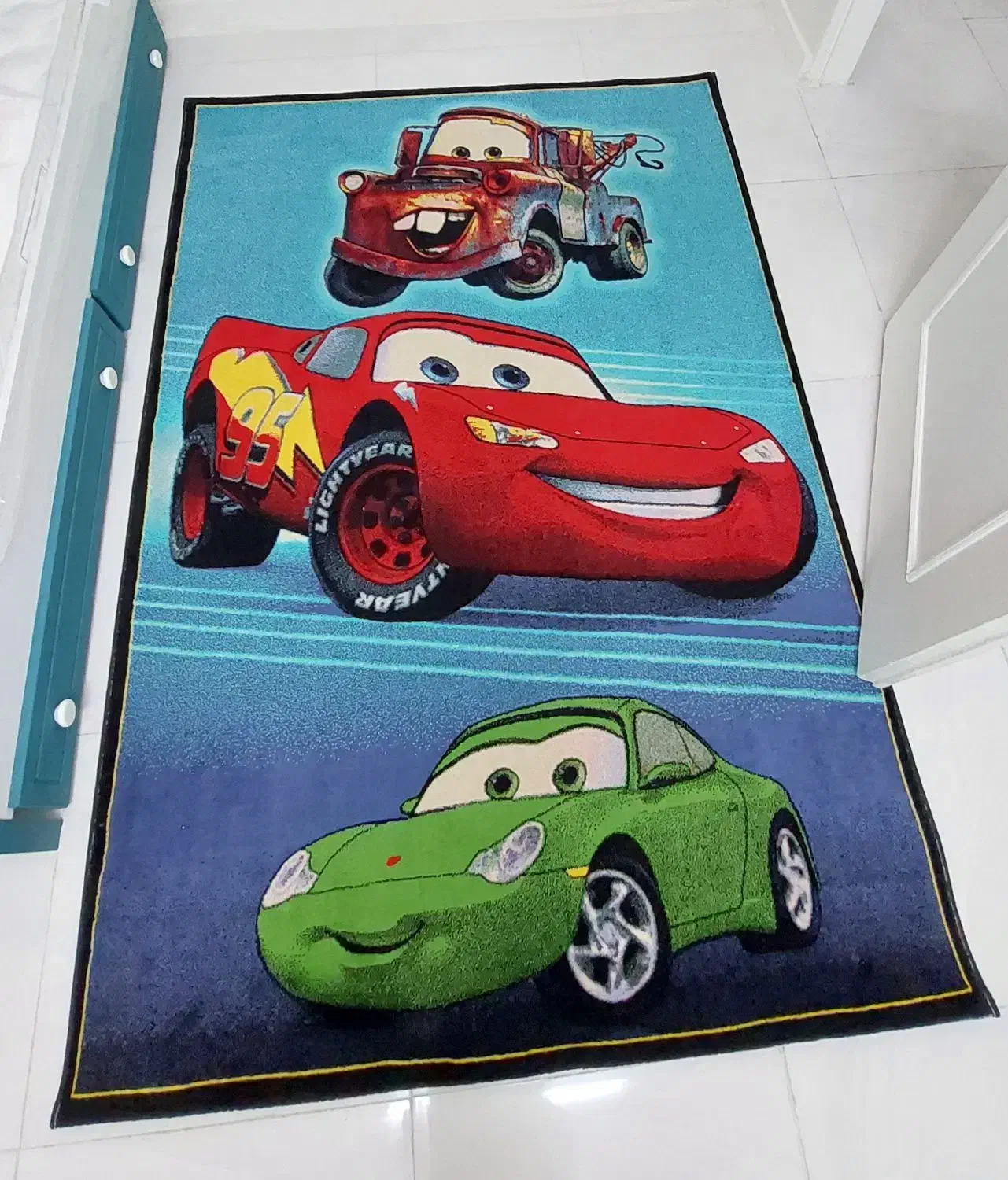 فرش اتاق کودک و لوستر|فرش|ری, فیروزآبادی|دیوار