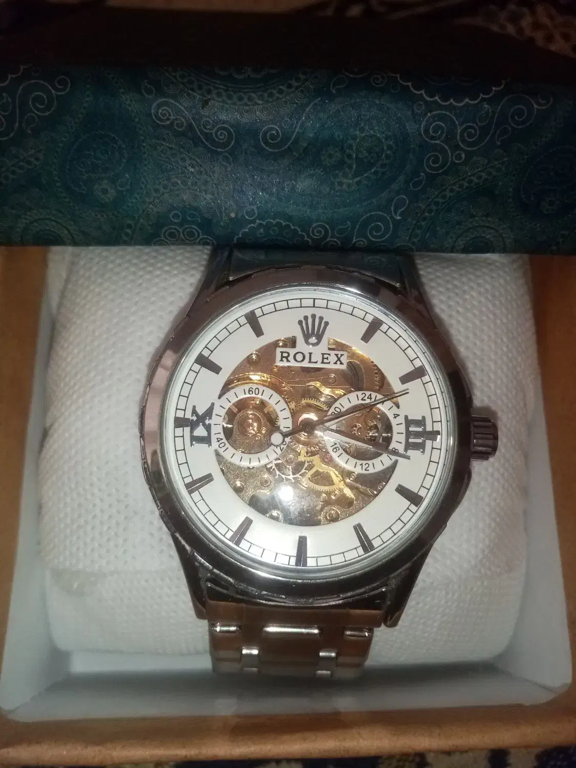 ساعت جواهر دار رولکس اصل اتومات|ساعت|اردبیل, |دیوار