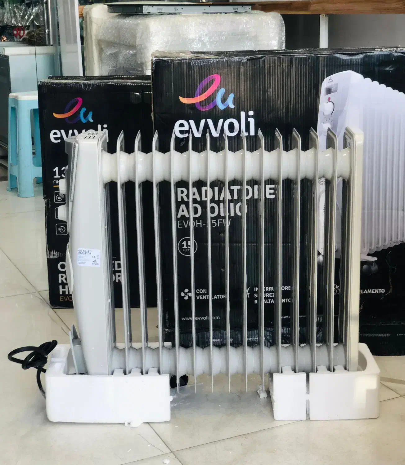 رادیاتور برقی evvoli|آبگرمکن، پکیج، شوفاژ|بانه, |دیوار