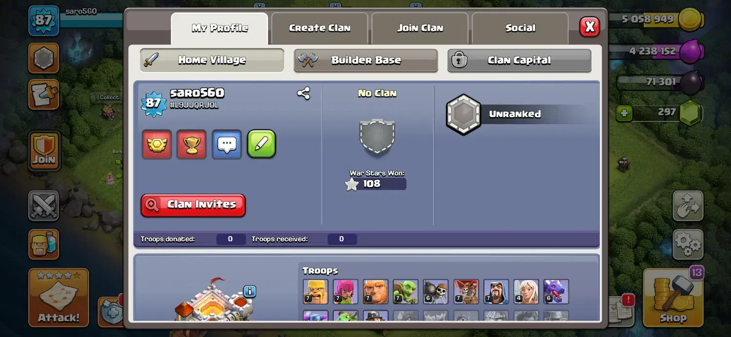 پک اکانت کلش آف کلنز و رویال|کنسول، بازی ویدئویی و آنلاین|تهران, شهرک هما|دیوار