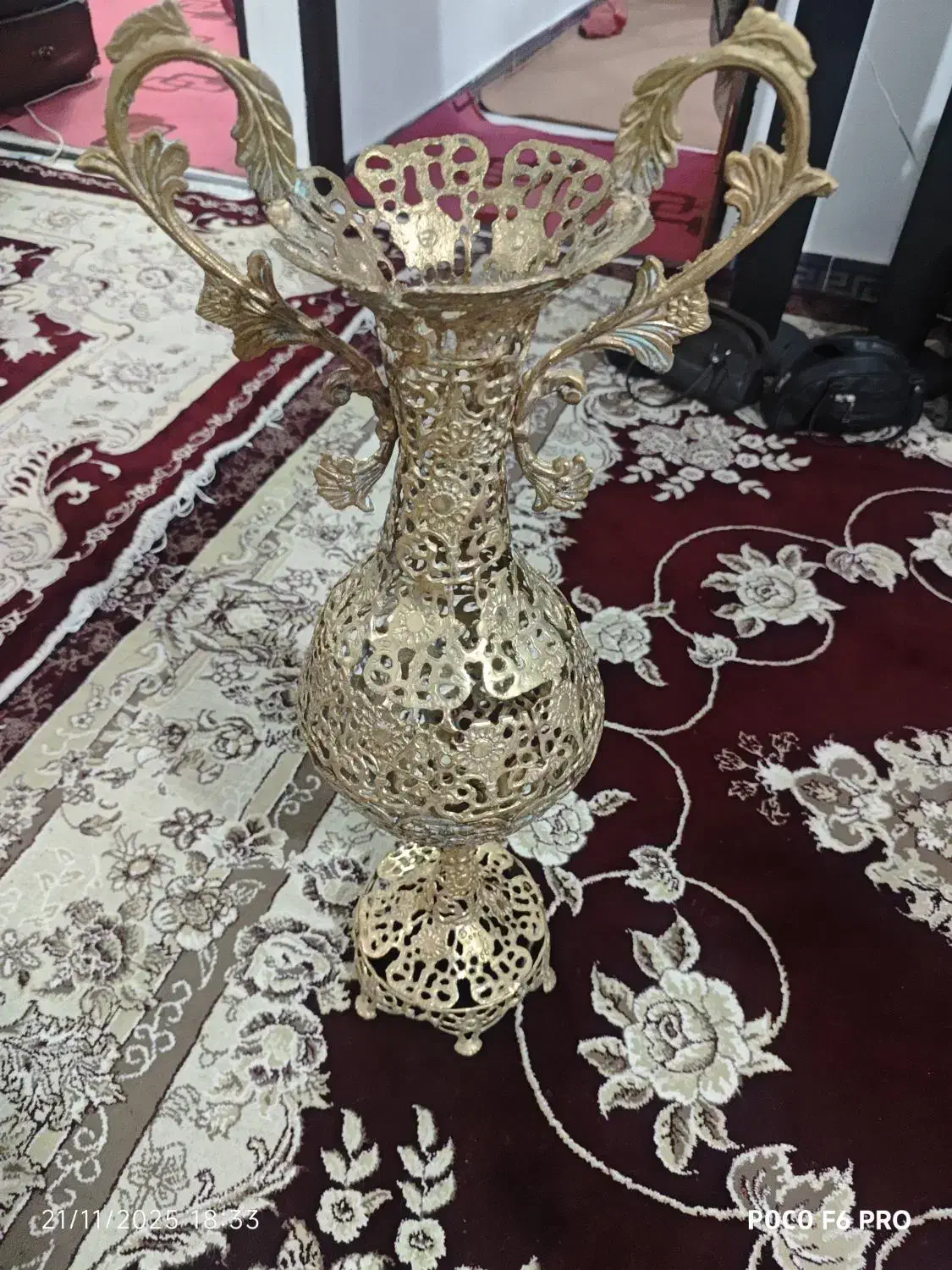 گلدان برنز|صنایع دستی و سایر لوازم تزئینی|محمدشهر, محمدشهر|دیوار