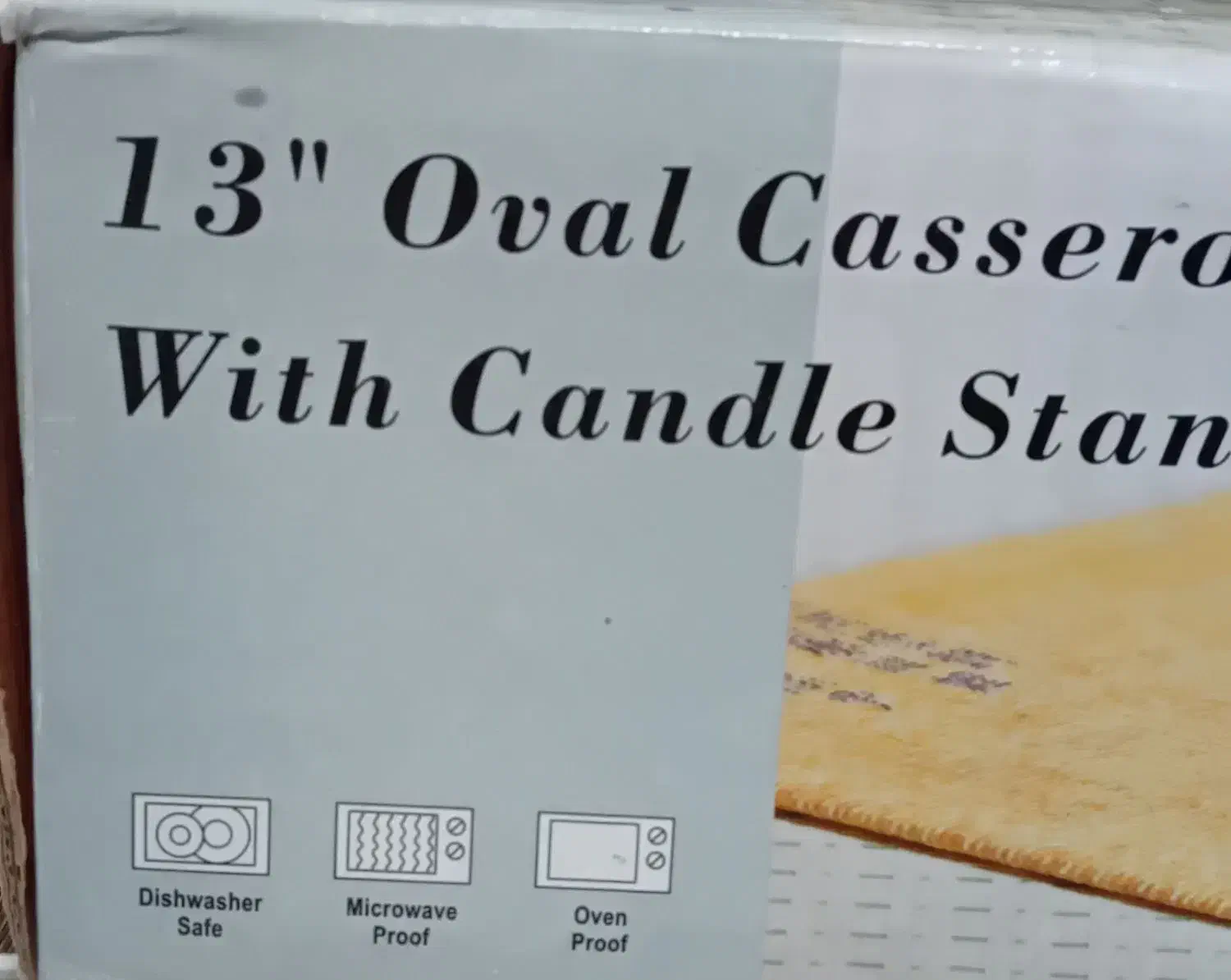 ظرف سوفله خوری وارمردار سایز بزرگ سه شعله آکبند|ظروف سرو و پذیرایی|اصفهان, نقش جهان|دیوار