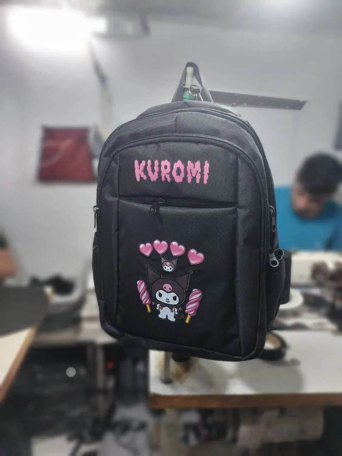 کوله مدرسه کرمی استر خارجی|کیف، کفش، کمربند|قرچک, باقرآباد|دیوار