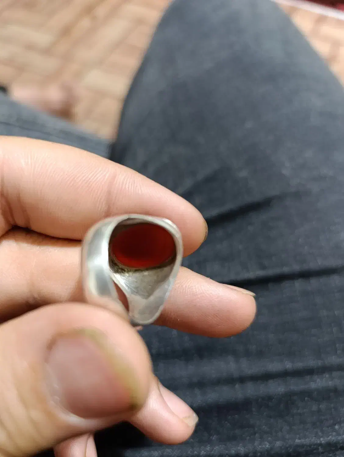 انگشتر عقیق|جواهرات|خمینی‌شهر, |دیوار