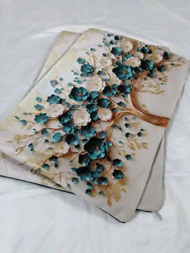 انواع رو بالشی سه بعدی|رختخواب، بالش، پتو|چابهار, |دیوار