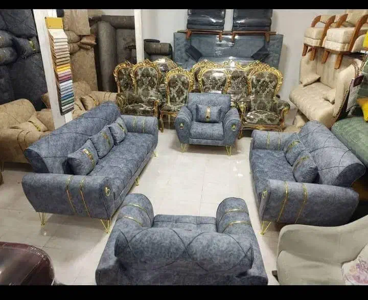 مبل راحتی کد 8000 فرانسوی کلاف اصلی|مبلمان خانگی و میز عسلی|قرچک, مهدیه|دیوار