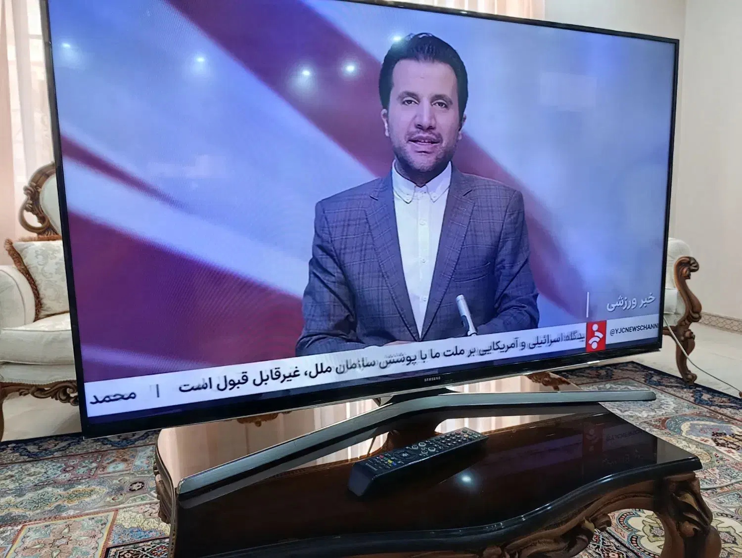 تلویزیون ۴۸ اینچ سامسونگ اصل کره|تلویزیون و پروژکتور|شهریار, شهرک شاهد|دیوار