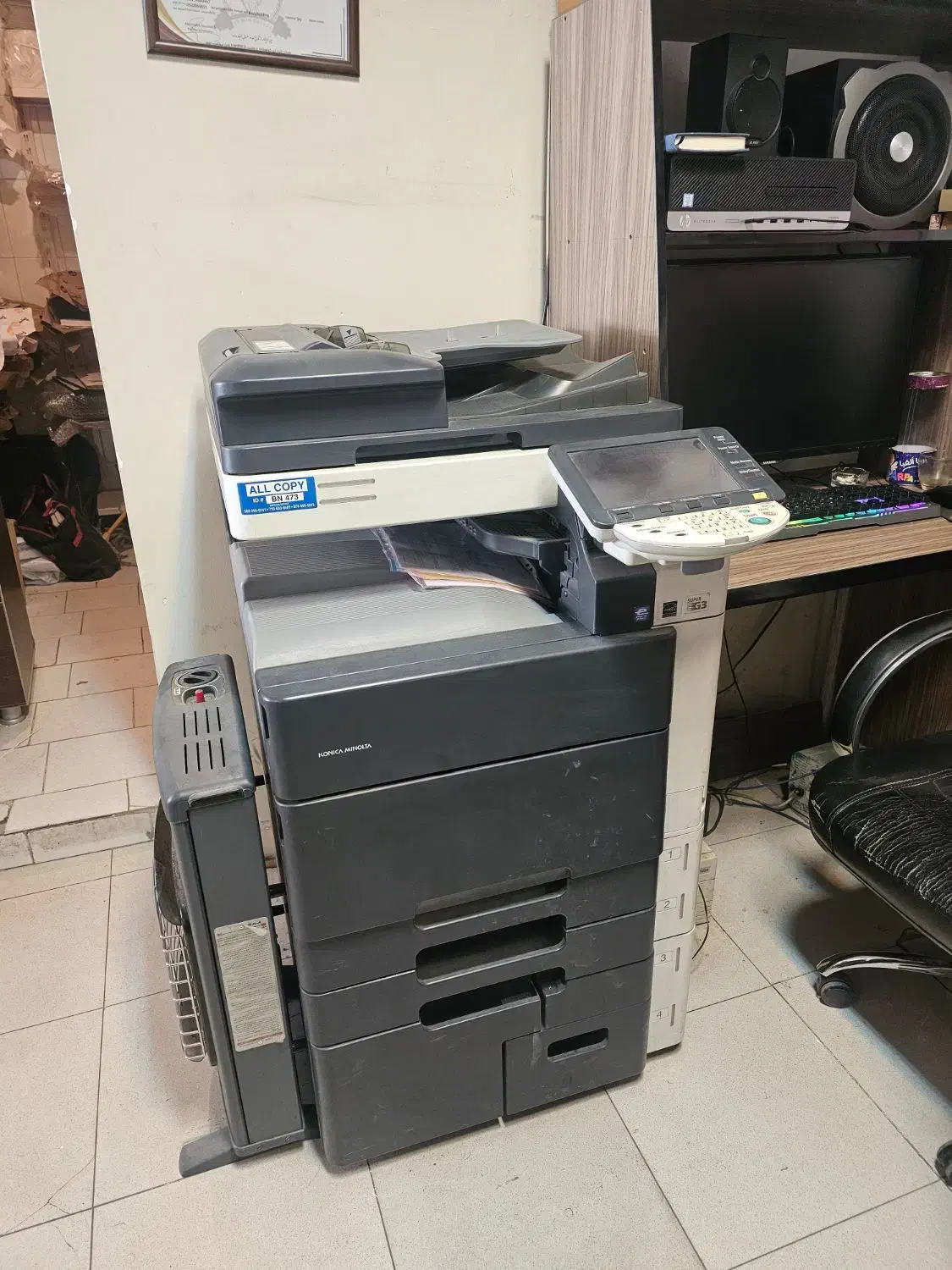 ۲عدد دستگاه چاپ دیجیتال کونیکا مینولتا سری ۲ با هم|دفتر کار|تهران, خواجه نصیر طوسی|دیوار
