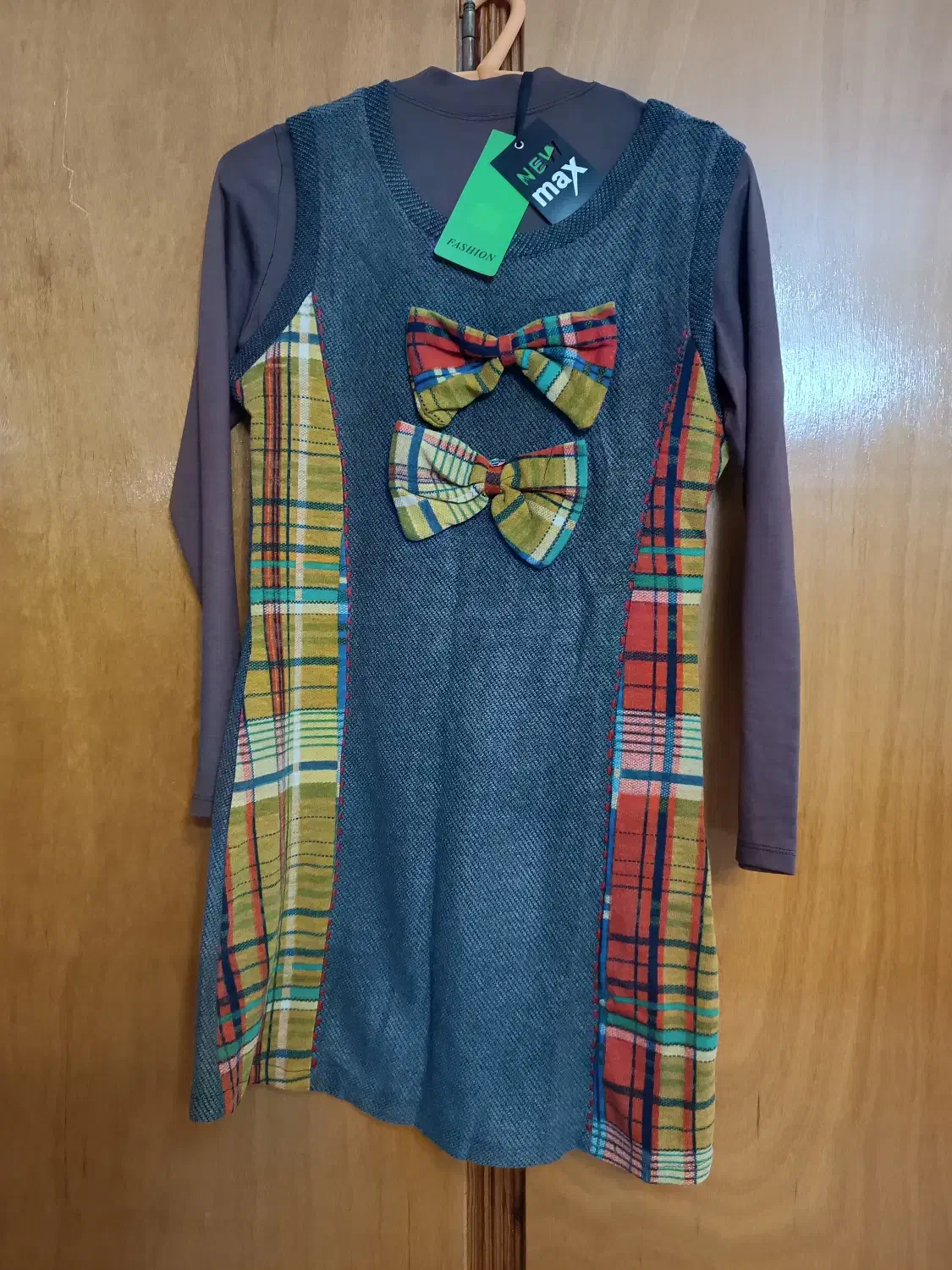 لباس نو و کار نکرده زنانه و دخترانه|لباس|ساری, |دیوار