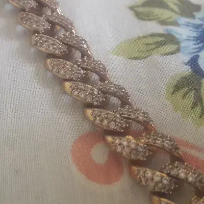 گردنبند رنگ ثابت نگین نشان|بدلیجات|خرمآباد, |دیوار