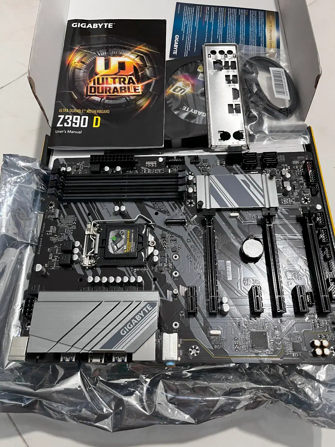 مادربرد Z390 D نو|قطعات و لوازم جانبی رایانه|تهران, تهرانپارس غربی|دیوار