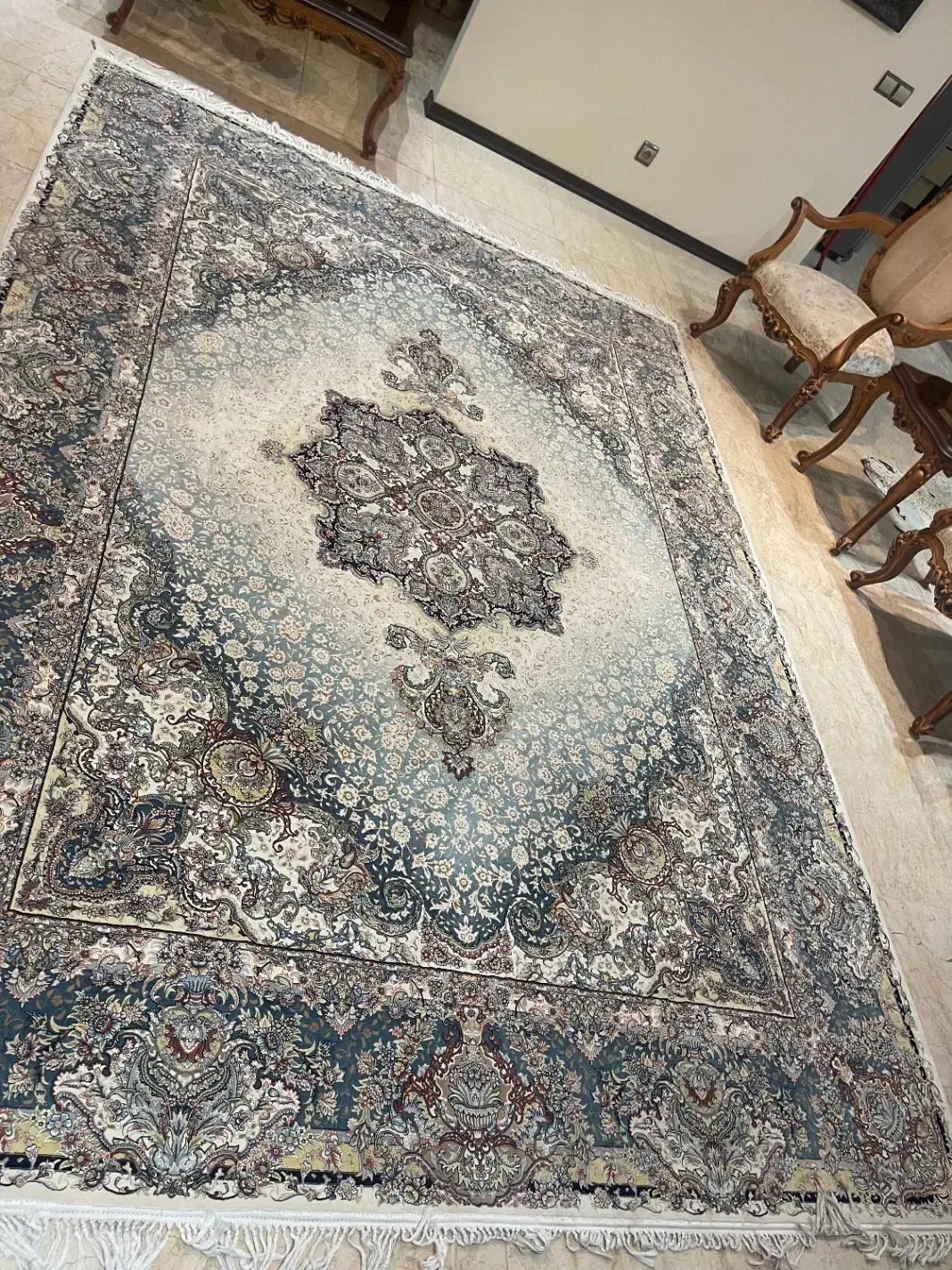 فرش ماشینی ۹ متری|فرش|کیش, |دیوار