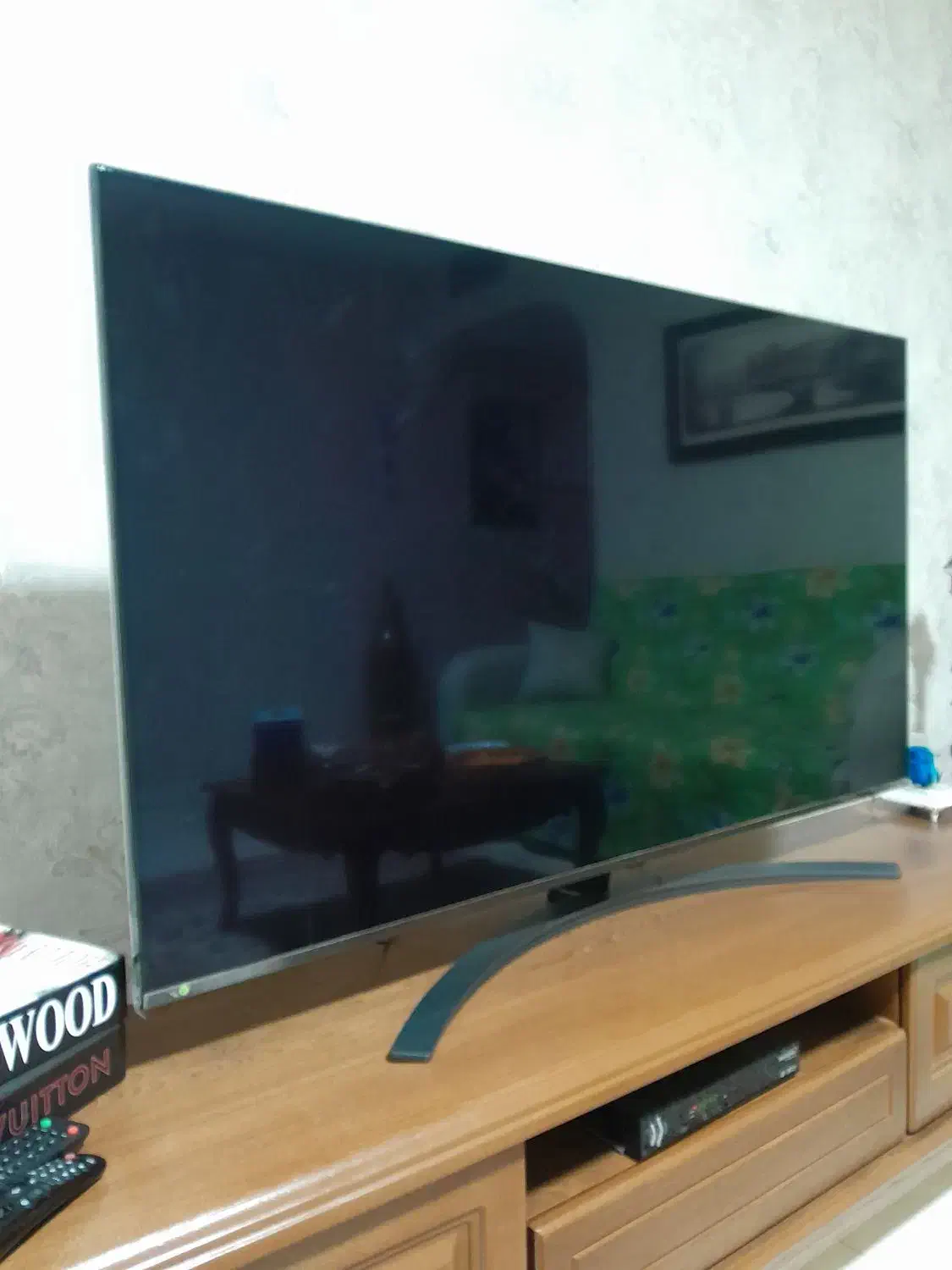 تلویزیون ۵۵ اینچ ال جی|تلویزیون و پروژکتور|همدان, |دیوار
