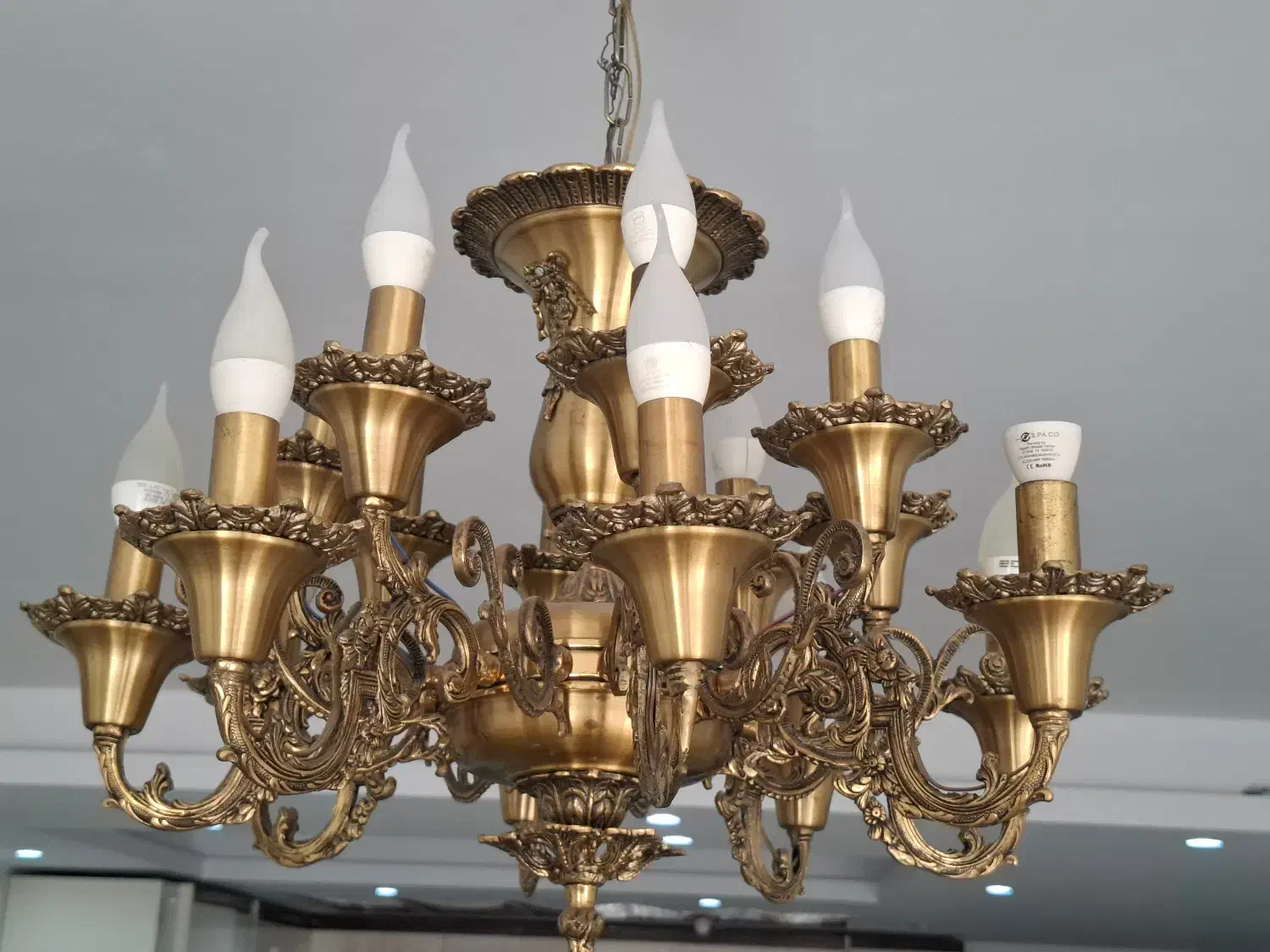 لوستر برنز|لوستر و چراغ آویز|فردیس, فردیس|دیوار