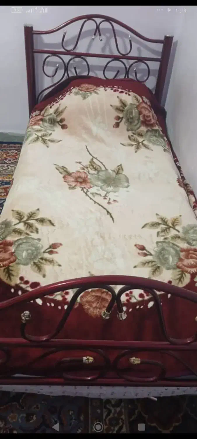 تخت فلزی|تخت و سرویس خواب|دره شهر, |دیوار