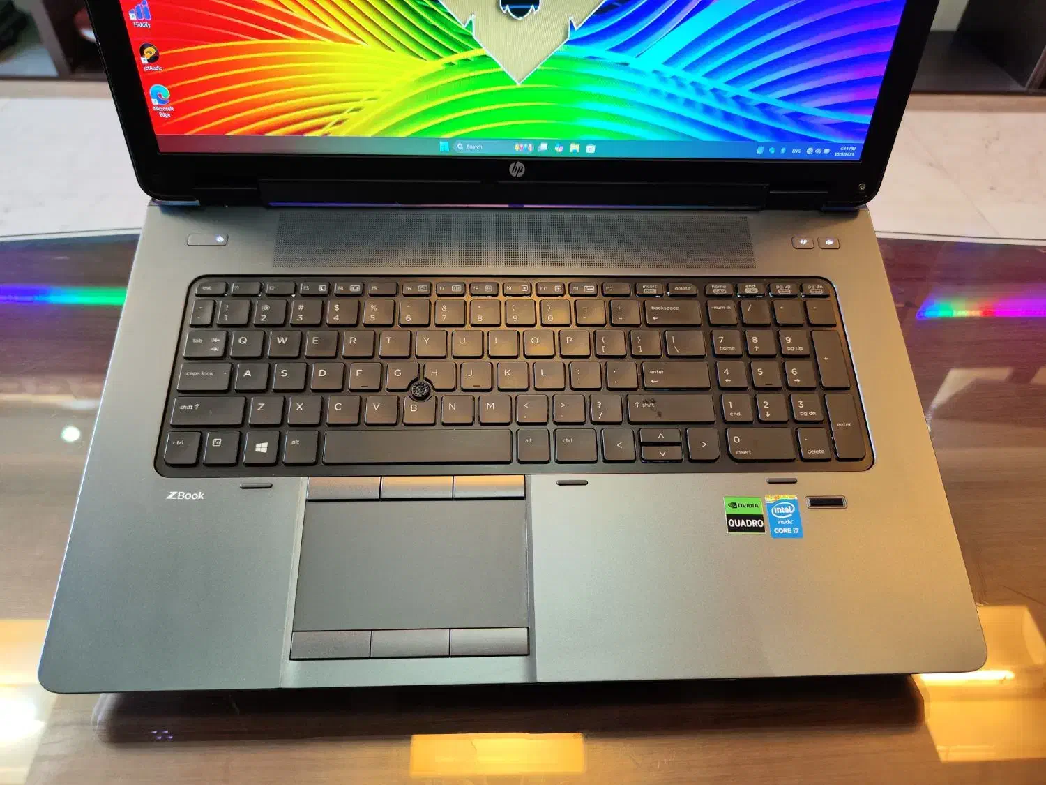 لپتاپ ۱۷.۳ hp i7 گرافیک ۴+۴ گیگابایت طراحی مهندسی|رایانه همراه|تهران, میدان ولیعصر|دیوار
