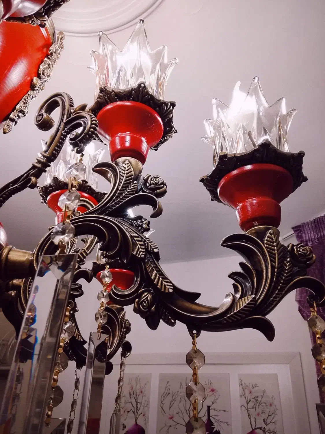 فروش یک عدد لوستر فوری|لوستر و چراغ آویز|تهران, تهرانپارس غربی|دیوار