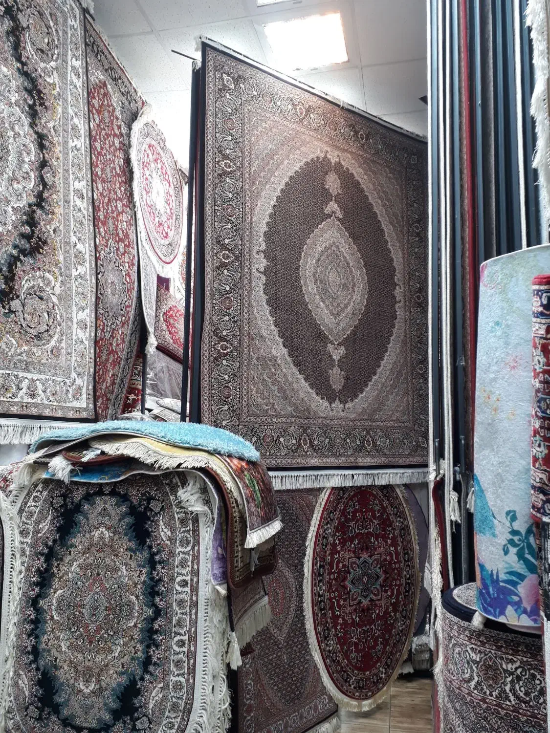 فرش ماهی اصیل ۵متری بافت اصل ۱۰۰۰شانه|فرش|تبریز, |دیوار