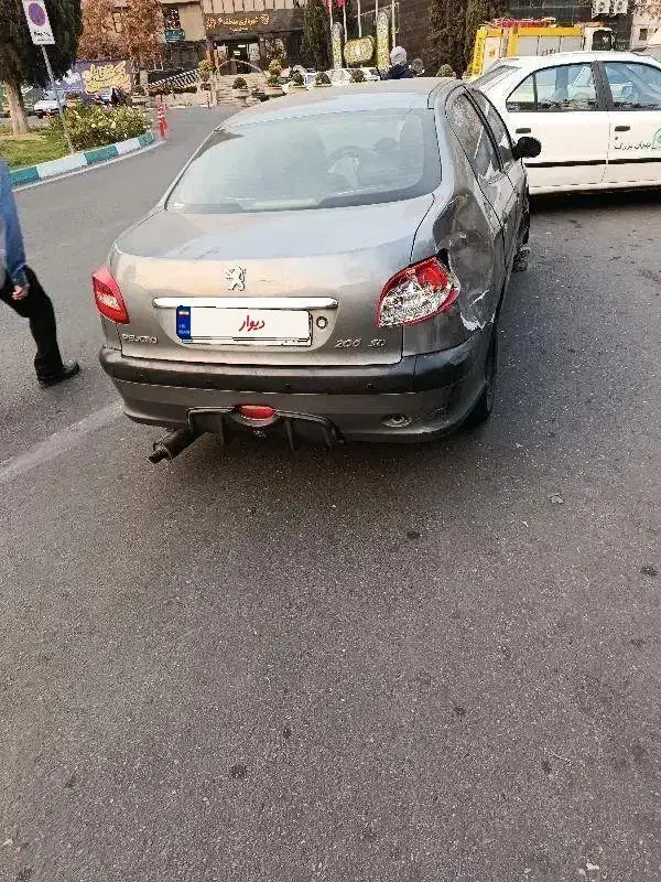 ۲۰۶sdتصادفی مدل ۹۰|خودرو سواری و وانت|قدس, شهرک صنعتی زاگرس|دیوار