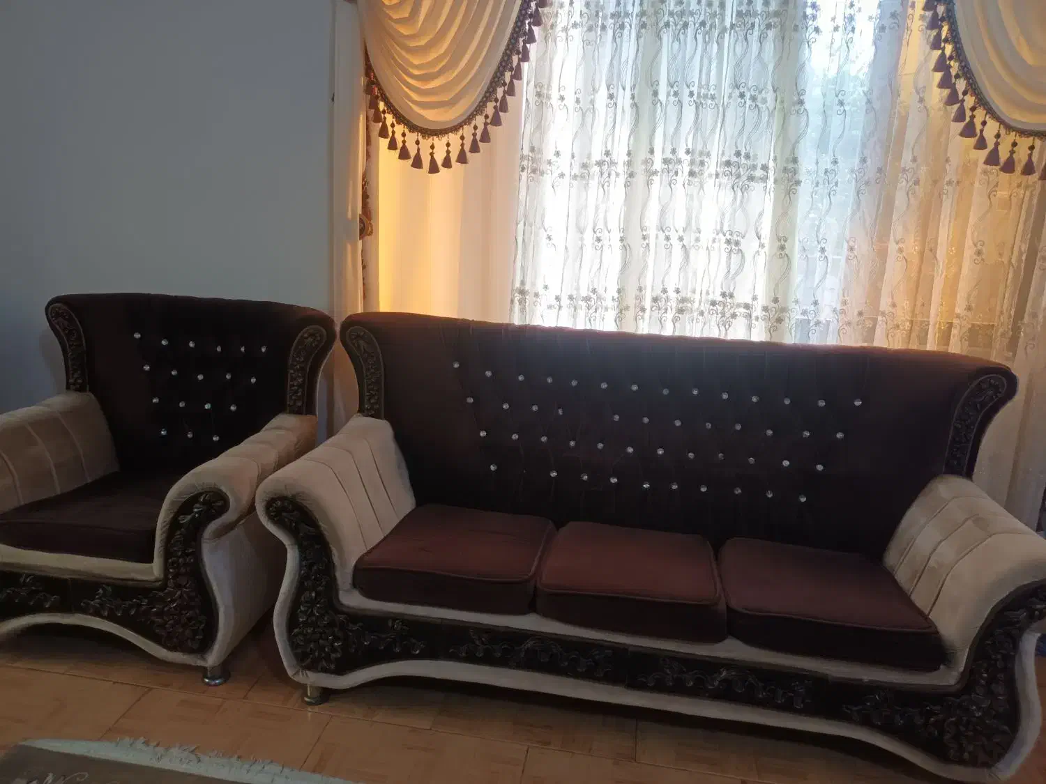 مبلمان منزل|مبلمان خانگی و میز عسلی|خرمآباد (تنکابن), |دیوار