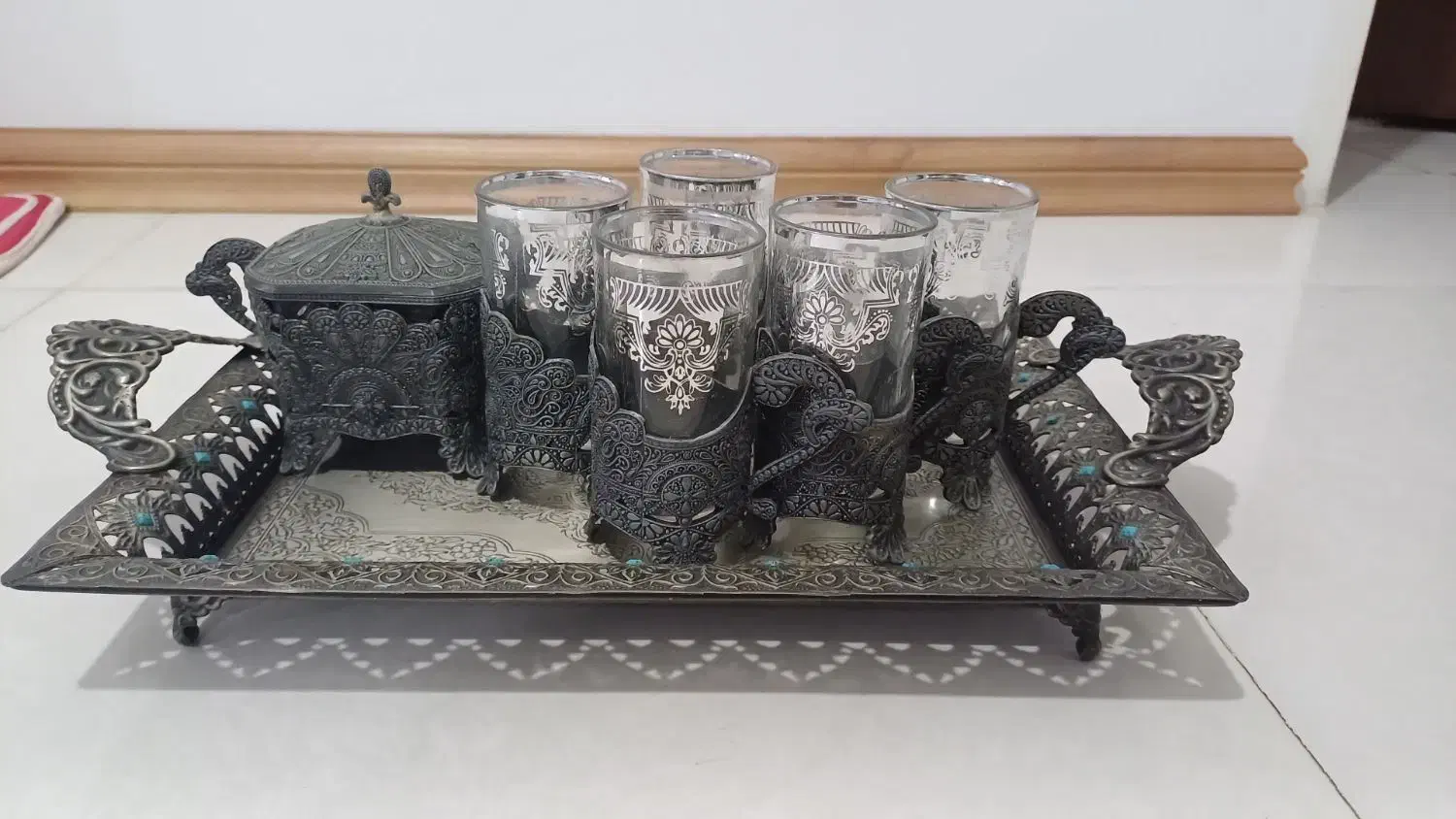 وسایل اشپزخانه|ظروف سرو و پذیرایی|شیراز, نیستان|دیوار