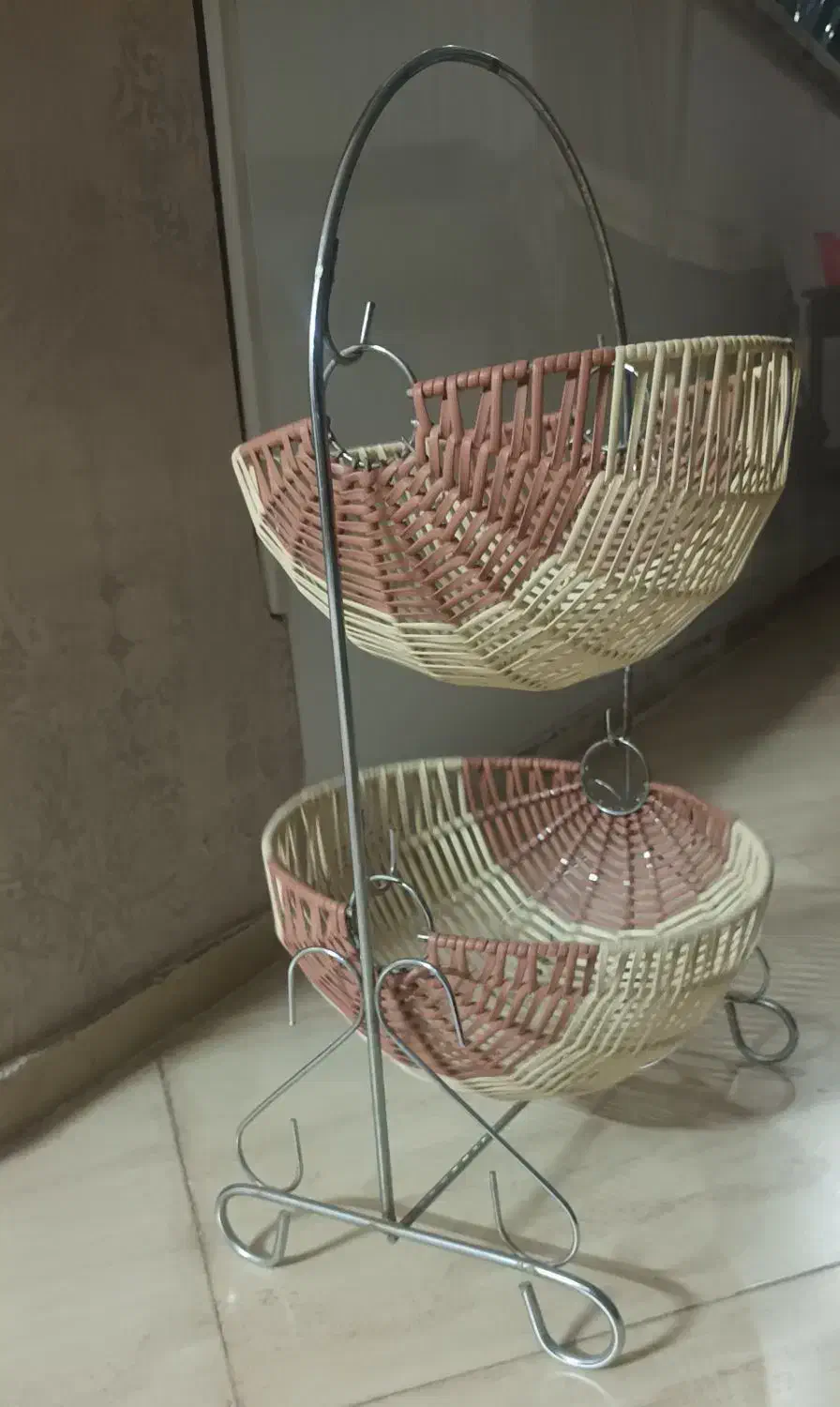 سبد سیب زمینی وپیاز|ظروف نگهدارنده، پلاستیکی، یکبارمصرف|هشتگرد, فاز ۳ مهستان|دیوار