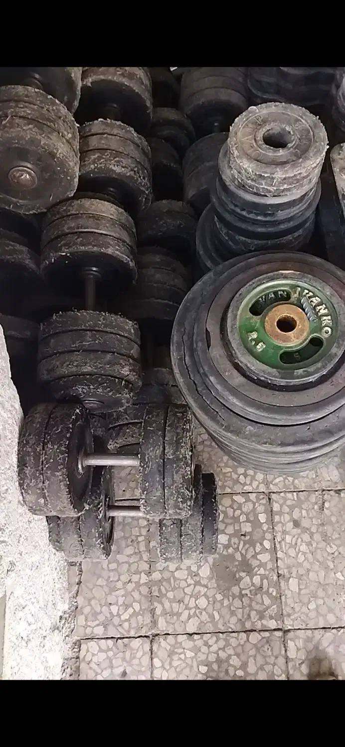 دمبل و صفحه هالتر|تجهیزات ورزشی|تهران, مرزداران|دیوار