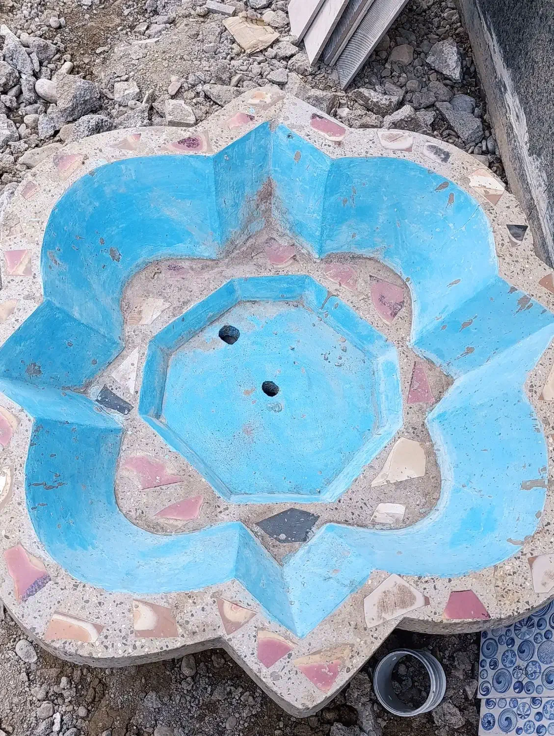 حوض حیاط|مصالح و تجهیزات ساختمان|سیه رود, |دیوار