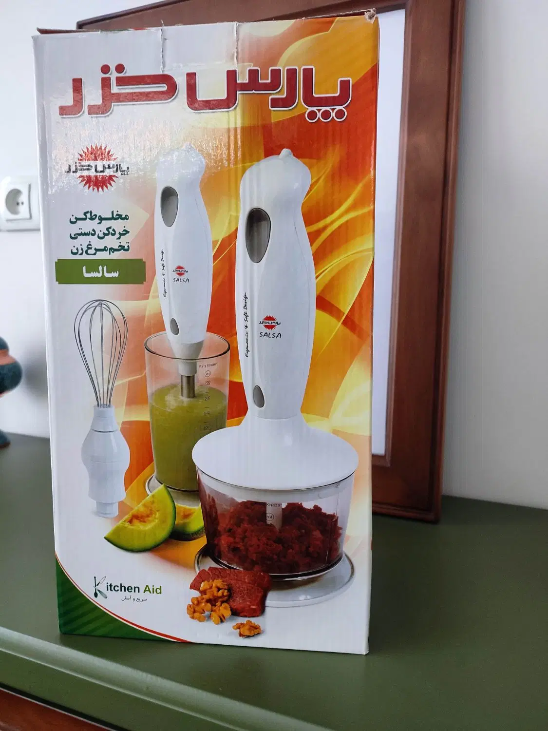 مخلوط کن خرد کن پارس خزر مدل سالسا|خردکن، آسیاب، غذاساز|تهران, شهرک محلاتی|دیوار