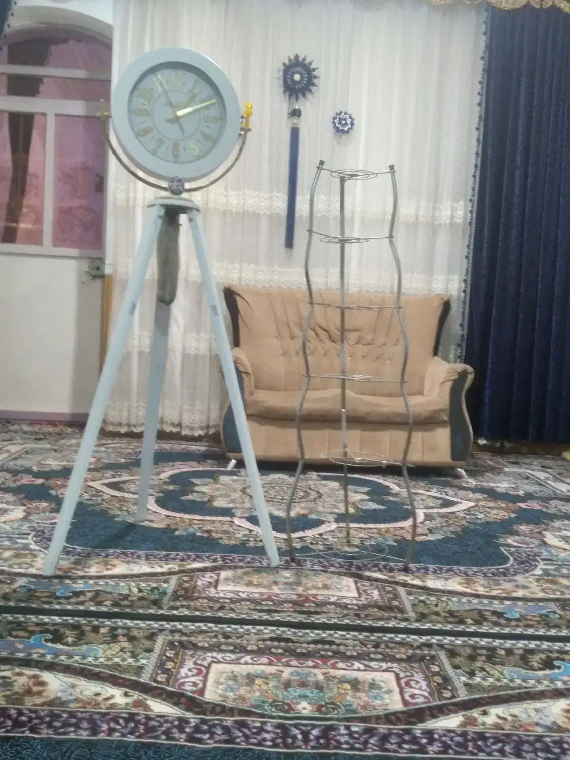 ساعت نو وتمیز بدون استفاده|ساعت دیواری و تزئینی|یاسوج, |دیوار