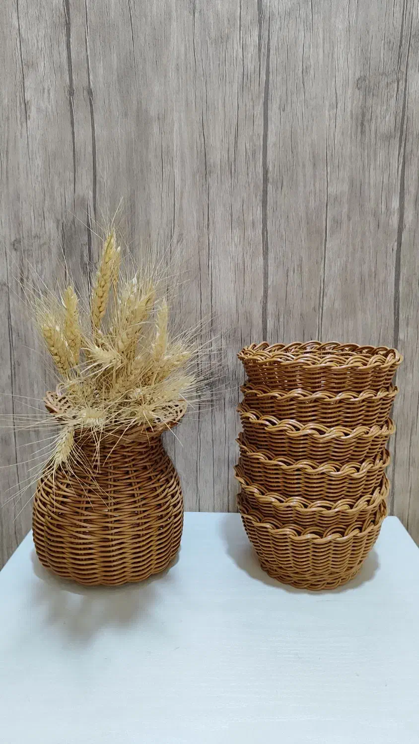 سبدهای دست بافت|صنایع دستی و سایر لوازم تزئینی|فولادشهر, مسکن مهر فولادشهر|دیوار