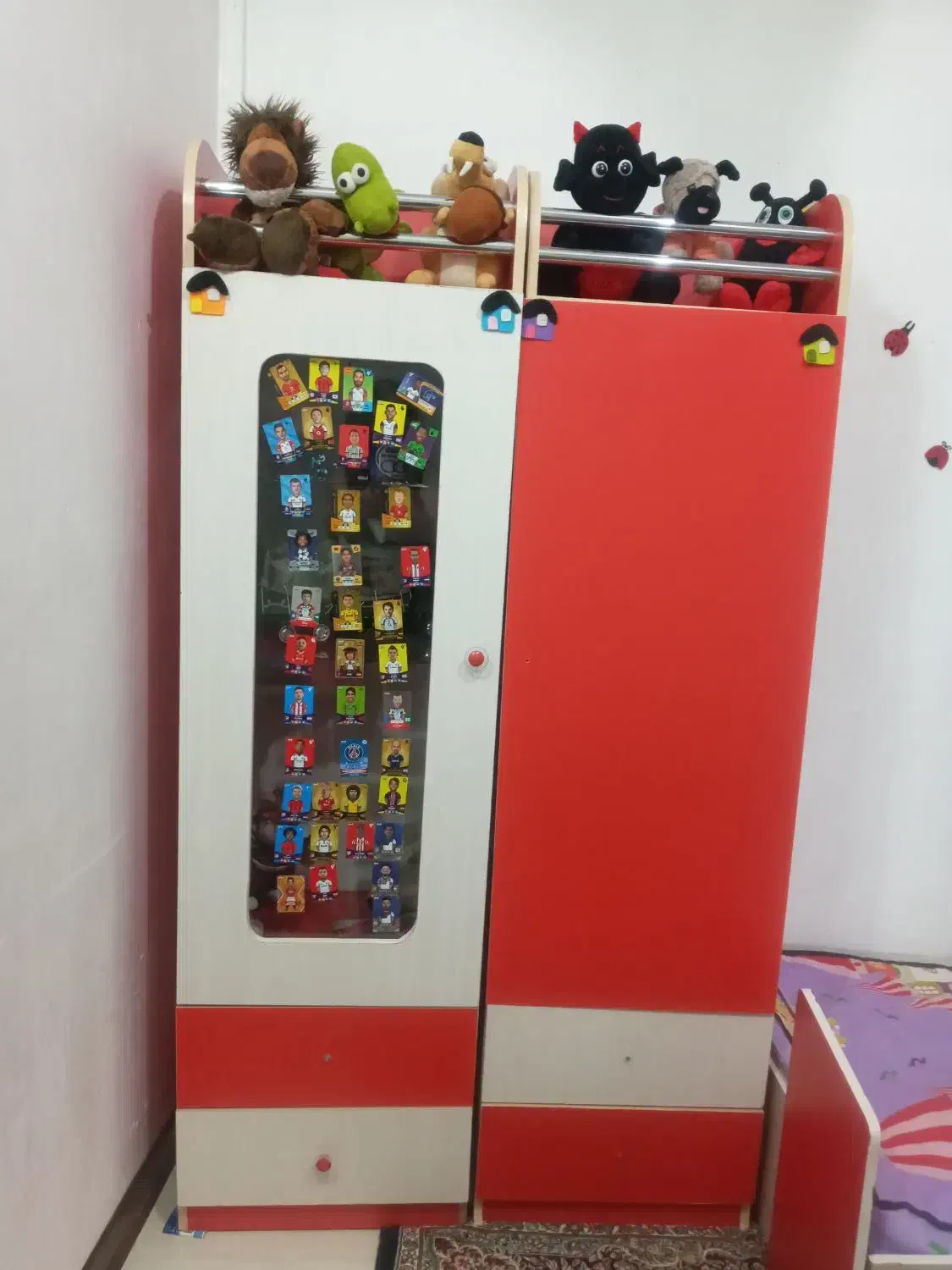 ست تخت و کمد و میز تحریر|تخت و سرویس خواب|الیگودرز, |دیوار